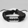 Bracelet unisex "blade", black-brown color with black silver, d = 7 cm
