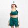 Women's cap with embroidery, white, p. 56-58