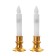 Night of the "candle" LED from 3xlr44 batteries 3,6x3.6x13 cm