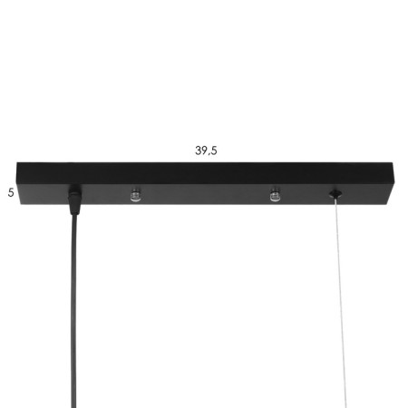 Lamp "Henry" 4he27 40W Black 78x14.5x23-123 cm-3