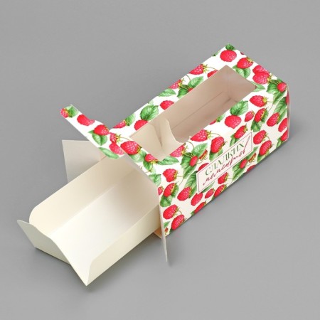 Box for Makarun, confectionery packaging "Sweet Malin Mominations", 12 x 5.5 x 5.5 cm-2