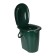 Bucket-up, h = 40 cm, 24 l, removable chain, green