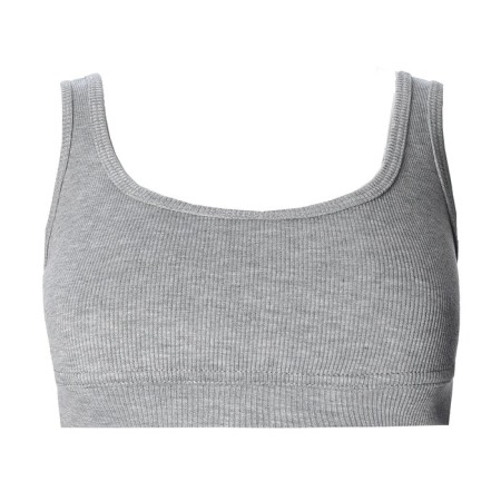 Top female shortened Mist Old School size 48, gray color-5