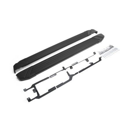 Black-Rival, Volkswagen Touareg 2010-2018 threshold, with fasteners, F193alb.5801.3-1
