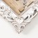 Photo frame Polystone 10x15 cm "Elysium" White with a patina 18.1x1.7x23.2 cm