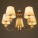 Chandelier 2142/5 E14 40W gold 57x57x36 cm Bayerlux