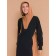 Female dress, size 46, black color
