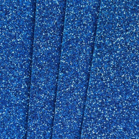 Foamiran "Dark blue shine" 2 mm format A4 (set of 5 sheets)-3