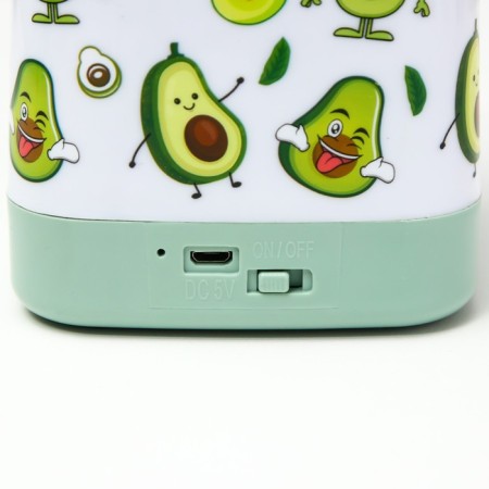 Avocado table lamp LED 3.5W USB AKB 10x10x54 cm Risalux-14