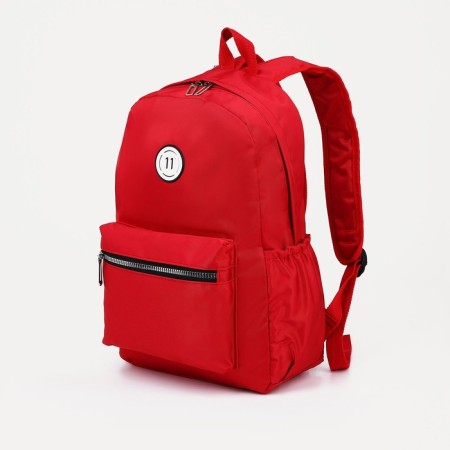 Lightning backpack, Fulldorn, external pocket, red color