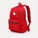 Lightning backpack, Fulldorn, external pocket, red color