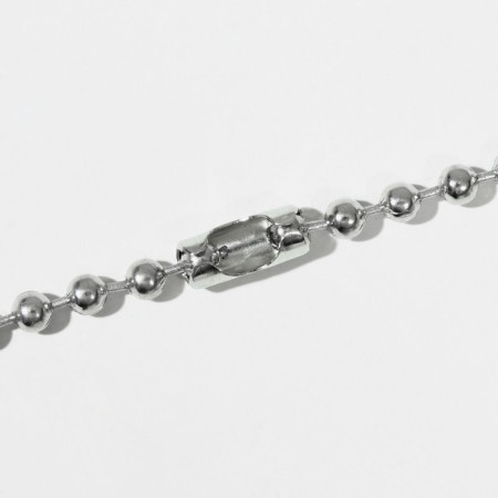 Pens "Skull" with a bow, colored in silver, 45 cm-1