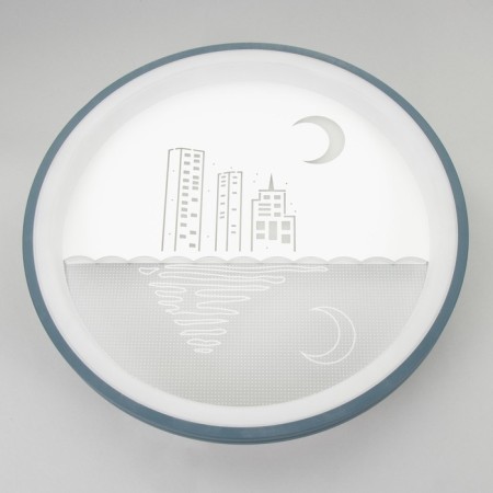 Luer with DND "Night City" LED 160W is dark blue-white 48.5x4x4x6.5 cm Bayerlux-7