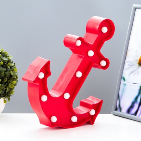 Nightlight "anchor" LED from batteries 2haa mix 32x24x5 cm Risalux-1