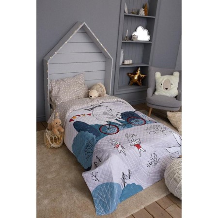 Cover for children's Ethel 1.5 joint venture "Brave Bear", 145x210 cm, microfiber-9