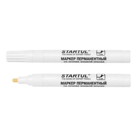 Building Marker Startul ST4360-01, White, 2 mm-2