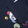 T-shirt for a boy, dark blue color, height 110 cm