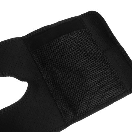 Luazon LEM-13 legs massage, bandage on the knee, 3 temperature conditions, battery, black-5