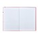 Note book A6+ 64 sheets in the "Sharks on Pink" cage, integral cover, Soft Touch, Offset Block 65 g/m2