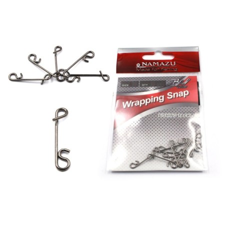The over-the-end Namazu Wrapping Snap, BN, size XXL, Test-35 kg, packaging 5 pcs.