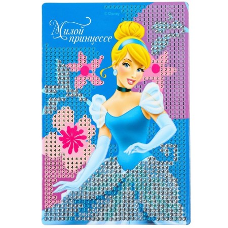 Diamond mosaic, 16x10.5 cm, princesses-4