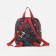 Baby backpack on lightning, external pocket, black color