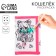 Velcro purse for coloring "Anime Girl"