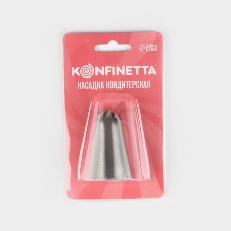 Konfinetta confectionery nozzle, D = 3 cm, output d = 1.7 cm, stainless steel-3