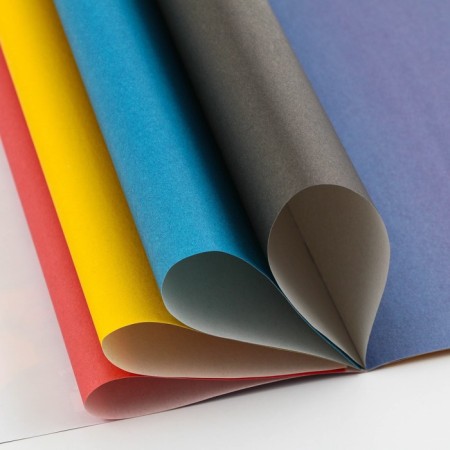 Colored paper one -sided A4 “September 1: Raccoon” 8 sheets 8 colors newspaper, density 45 g/m², density 80 g/m².-5