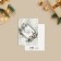 Postcard - Compliment "Happy New Year", 6 x 8 cm, New Year