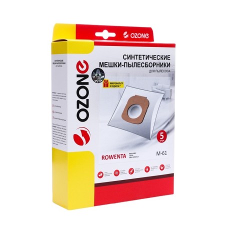 M-61 Ozone Surebroke Symbol for a vacuum cleaner, 5 pcs + microfilter