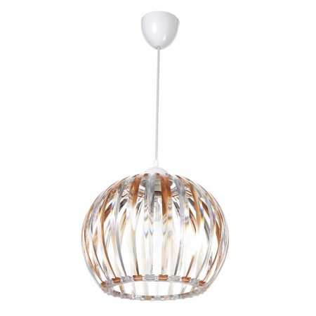 Lamp Bayerlux 7330/1, 1he27 15W, brown/transparent 31x24+60 cm-3