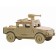 3D model of a wooden miracle-brown "military SUV"