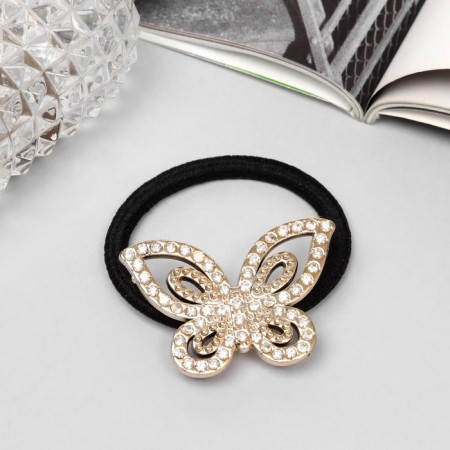 Hair elastic band "Deborah" butterfly, 5 cm-1