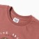 T-shirt for a boy, dark corral color/dinosaur, height 128 cm