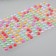 Sticker of rhinestone plastic diameter 0.5 cm "color pearl" 24x10 cm