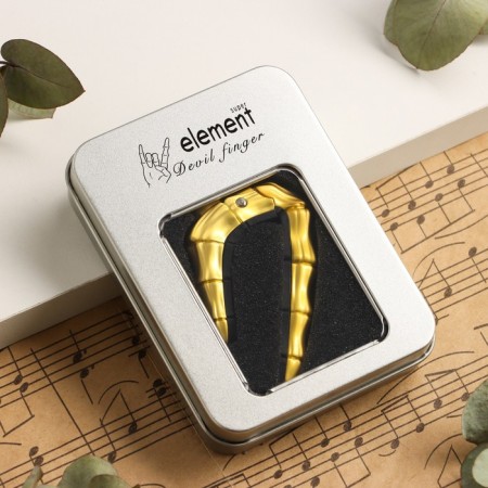 Каподастр для гитары Music Life Череп, золотой-3