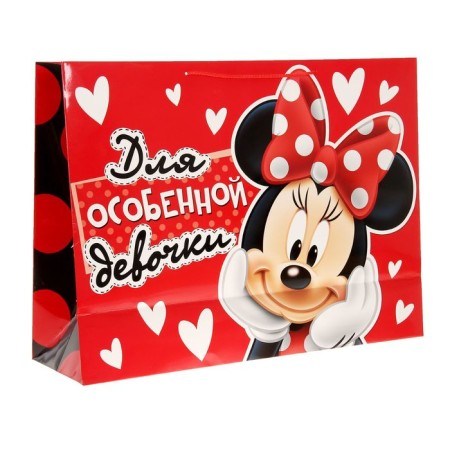 Gift package "For a special girl" 61x46x20 cm, packaging, Minnie Mouse-4