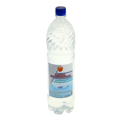 Distilled Eltrans water, 1.5 l, bottle EL-0901.03