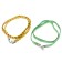 Torso luggage gum, 100 cm, d1.75 mm, metal hooks, mix, set 2 pcs