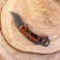 Folding “boomerang” knife 18.2cm, blade 65mm/2.5mm, handle of wood