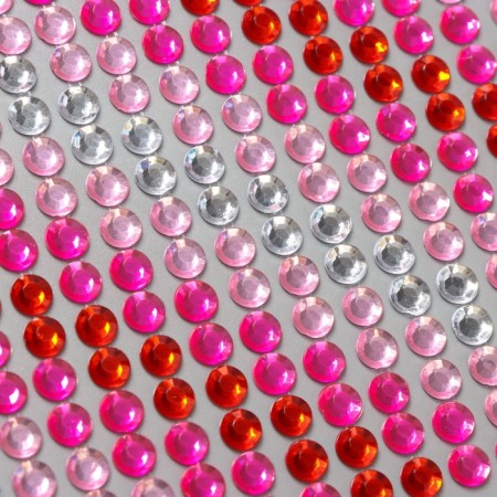 Sticker Plastic Ryza "Red-pink gradient" 30x10.5 cm-2