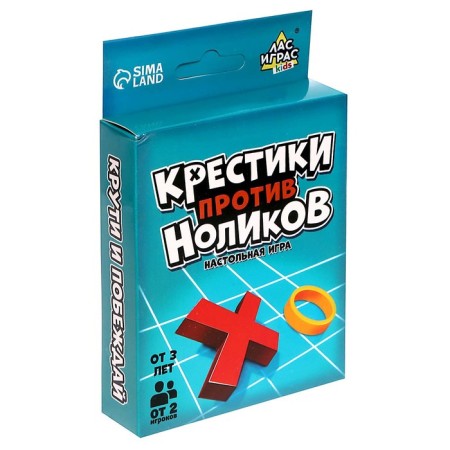 Board game "Crosses against Nolics", from 2 players, 3+-8