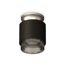 Lumber of the invoice with composite crystal Ambrella Light, XS7511102, MR16 GU5.3 LED 10 W, color black sand, matte chromium, tinted