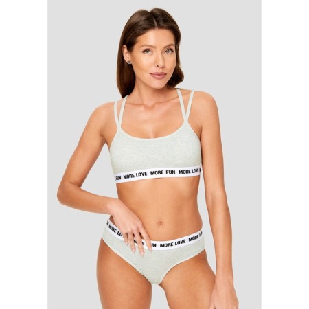 Women's bracket Katola, size XS, light green color