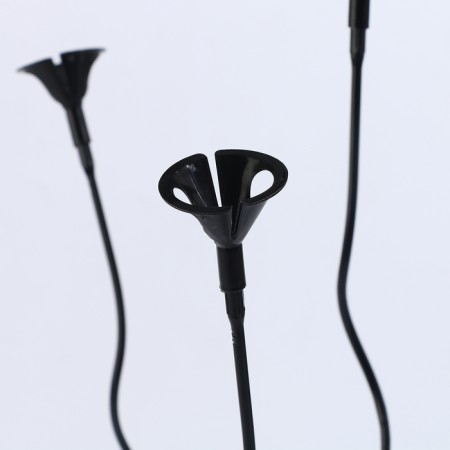 Set "wave", wand+holder+stand, set of 5 pcs., Black-1
