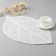 Serving shade "Leaflets", central white, 30*45 cm