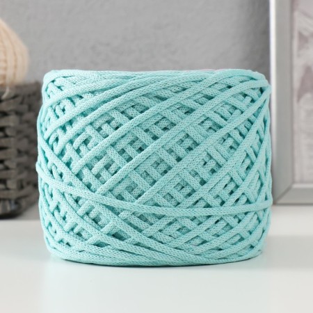 Cotton cord 3 mm 220m/240 ± 5 g gradient (mint/pink)-1