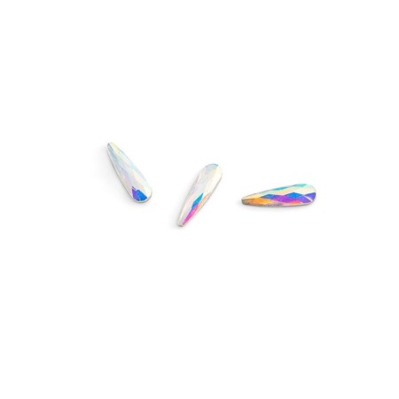 Rhinestones for nail design holographic TNL, ray, 10 pcs
