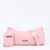 Bag Cross-Bodi with a zipper, pink color